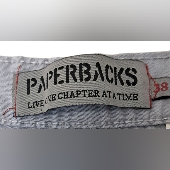 Paperbacks Slate Men's Shorts Size 38 - Picture 10 of 16